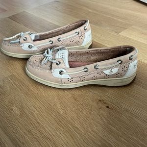 Sperry floral topsider boat shoe